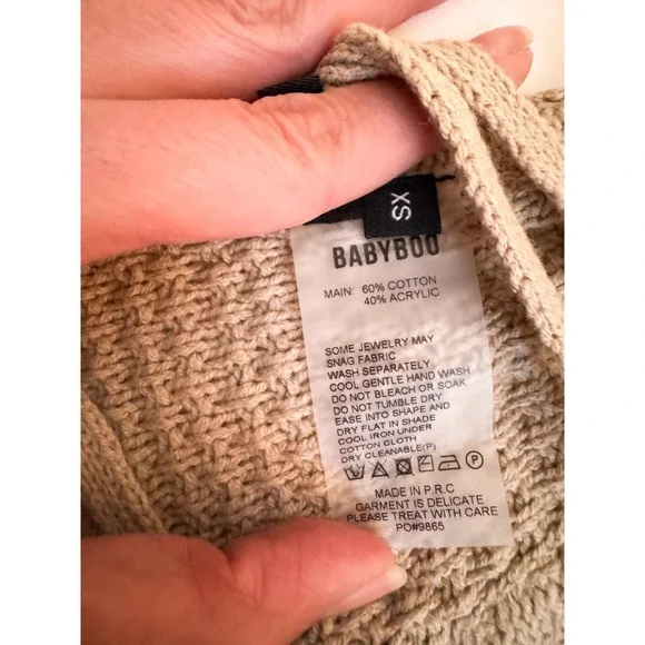 Babyboo Crochet Knit Corset XS - Picture 10 of 10